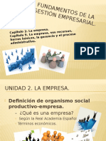 Fundamentos de La Gestión Empresarial