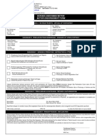 Endorsement Motor Form