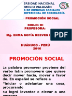 Diapositivas Promocion Social 2016