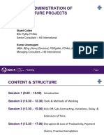 Contract Administration of Infrastructure Projects (Final) 2015