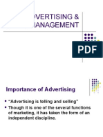 Advertising & Sales Management