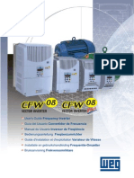 Inversor de Frequencia - Manual de Configuração cfw-08