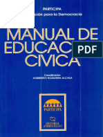 Manual de Educacion Civica