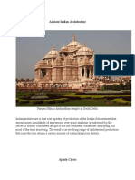 Ancient Indian Architecture Word