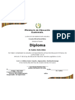 Diploma Llano Coyote