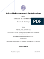 Trabajo Final de Psicologia Educativa