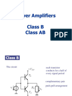 15 Power Amplifier Class B AB