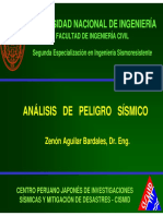 Peligro Sismico