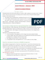 Government Schemes 2016 (Jan-June)