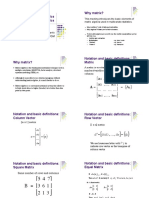 Advanced Statistics W2: Matrix Algebra Basics