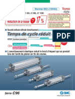 Vérin SMC Série C96