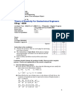 Final Exam CEng 6209 TE Final Exam (2006)