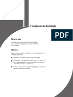 O Surgimento Da Sociologia PDF