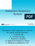 Automotive Suspension Systems