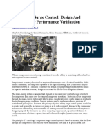 Compressor Surge Control