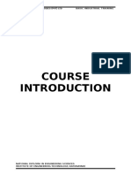 Course Intro