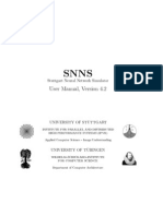 SNNSv4 2 Manual