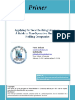 Guide To Non Operative Financial Holding Companies For New Banks in India PDF