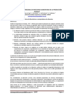 Importancia Del Personal en Inocuidad Alimentaria en Produccion Avicola