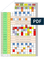 2016training Schedule