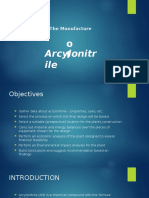 The Manufacture of Acrylonitrile