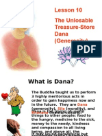 Buddhism For You-Lesson 10-Dana