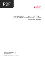 H3C 7500 Installation Guide (20110728)