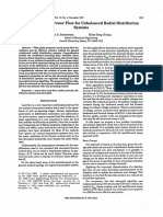 Fast Decoupled Power Flow Unbalanced Radial Distribution Systems