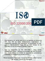 What Is ISO 22000 S. 2005?: An Overview