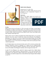 Elpidio Quirino Biography