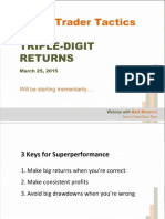 Super Trader Tactics For TRIPLE-DIGIT RETURNS