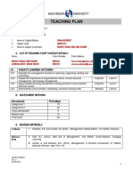 BMG1014 Teaching Plan