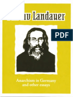 Anarchism in Germany and Other Essays