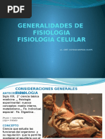 Generalidades de Fisiologia