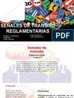 Señales de Transito Reglamentarias