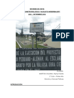 Informe de Visita A La Estacion Meterologica