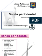 Sondas Periodontales