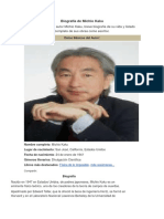 Biografía de Michio Kaku