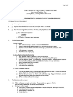 Checklist Issuance New License LB