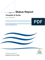 Project Status Report: Template & Guide