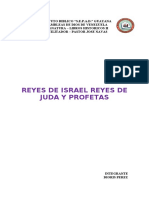 Trabajo y Cuadro de Los Reyes de Juda e Israel y Profetas PDF