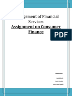 Consumer Finance