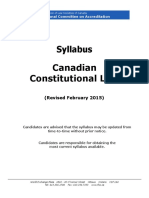 2016 NCA Canadian Constitutional Law Syllabus 