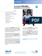 PMCL500BL Series LCD Monitors Specification Sheet - Spanish PDF