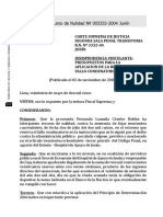 Presupuestos de La Reserva Del Fallo Condenatorio