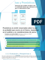 Premisas y Pronosticos