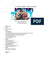 Floor 76: Sword Art Online: Infinity Moment - Guide (Uncompleted)