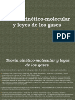 Teoría Cinético-Molecular y Leyes de Los Gases