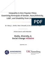 Inequality in 800 Popular Films