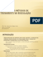 Fisiologia Dos Métodos de Treinamento Na Musculação